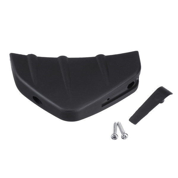 4pcs Black Car Rear Bumper Fin Canard Splitter Diffuser Valence Spoiler