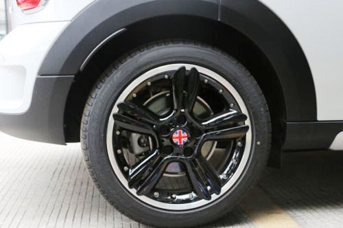 4pcs British Union Jack Emblem Car Wheel Center Hub Cap Caps Badge Sticker Decal 60mm