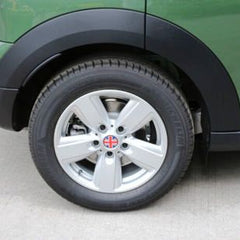 4pcs British Union Jack Emblem Car Wheel Center Hub Cap Caps Badge Sticker Decal 60mm