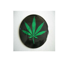 4pcs Cannabis Marijuana Pot Weed Leaf Emblem Car Wheel Center Hub Cap Caps Badge Sticker Decal 60mm