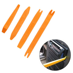 4pcs Plastic Car Auto Radio Door Clip Panel Trim Dash Audio Removal Pry Kit Hand Tool Popular