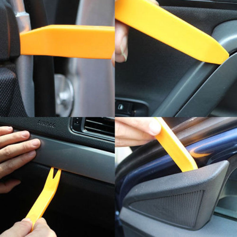 4pcs Plastic Car Auto Radio Door Clip Panel Trim Dash Audio Removal Pry Kit Hand Tool Popular