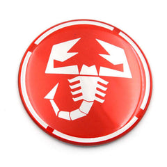 4pcs Red Scorpion Car Wheel Center Hub Cap Caps Badge Sticker Decal 60mm