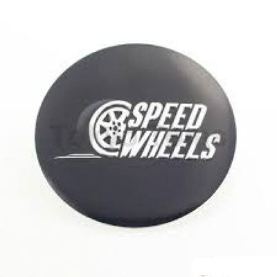 4pcs Speed Wheels Emblem Car Wheel Center Hub Cap Caps Badge Sticker Decal 60mm