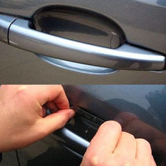 4pcs Universal Invisible Car Door Handle Scratches Protective Protector Films