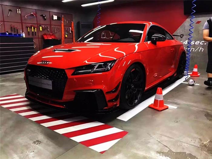 4x Matte Black Car Bumper Lip Fins Canards Splitter Diffuser Valence Spoiler Lip