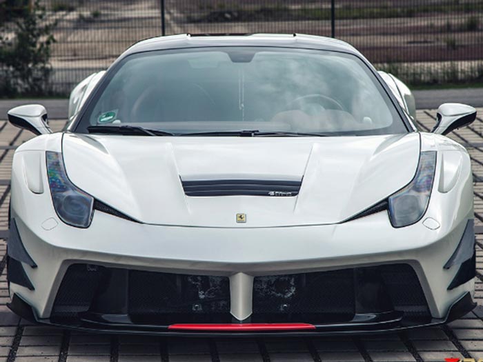 4x Matte Carbon Car Bumper Lip Fins Canards Splitter Diffuser Valence Spoiler Lip