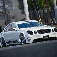 4x Matte Carbon Car Bumper Lip Fins Canards Splitter Diffuser Valence Spoiler Lip