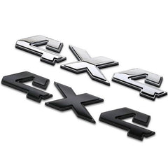 4X4 Black Jeep Off Road Mania Metal Badge Emblem Decal Sticker Logo