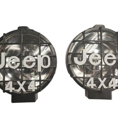 6inch 2Pcs White 55W Offroad Fog Light Lamp Halogen H3 Bulb 4x4 Spotlights Lights Work Driving Head Lights For Car SUV