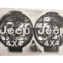 6inch 2Pcs White 55W Offroad Fog Light Lamp Halogen H3 Bulb 4x4 Spotlights Lights Work Driving Head Lights For Car SUV