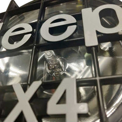 6inch 2Pcs White 55W Offroad Fog Light Lamp Halogen H3 Bulb 4x4 Spotlights Lights Work Driving Head Lights For Car SUV