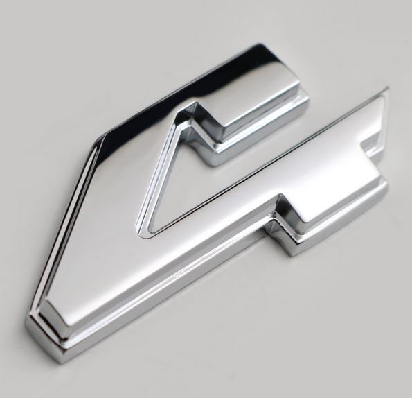 4X4 Chrome Jeep Off Road Mania Badge Emblem Metal Decal Sticker Logo