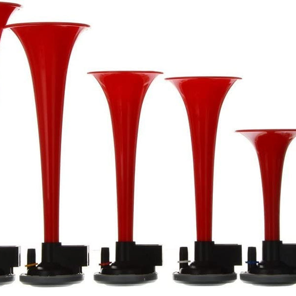 5 Pipe The Godfather Stebel Pressure Twin Air Horn Universal for Cars, Trucks, Boats, ATVS, Motorcycles and Scooters