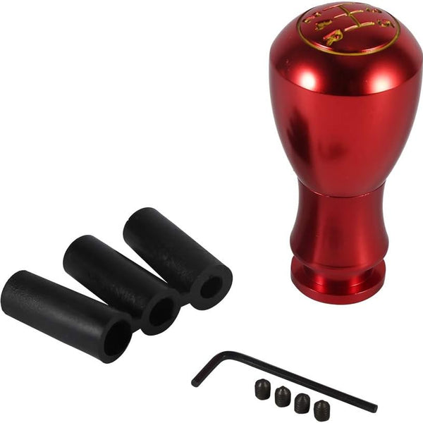 5 Speed Gear Knob Universal Car Gear Shift Knob Shifter Adapter Manual Transmission