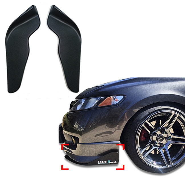 BUMPER BODY KIT SPLITTERS FLEX CANARDS FLIPPERS VALANCE SPOILER LIP (506)