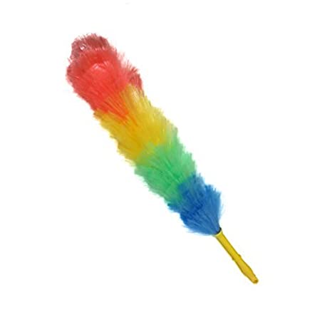 50Cm 46gms Magic Colourful Static Feather Duster for Easy Cleaning Home / Office / Shop / Car (Multicolor)