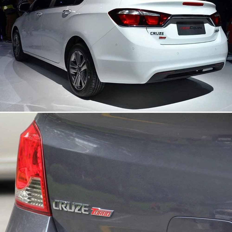 Car 3D One TURBO Logo Aluminium Alloy Metal Emblem Badge Sticker Decal
