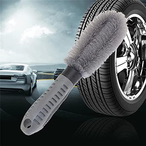 Car Universal Tire Cleaning Brush for Use Car, Truck, Motorcycle, Bike Wheel Rim Brush for Washing, Cleaning