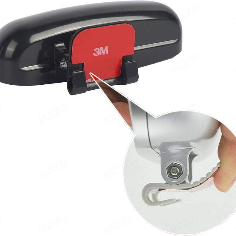 2pcs 3R-028 Car Rear View Blind Spot Parking Mirror Adjustable 360 Degree Wide Angle, Rear View Mirror Mounted Type