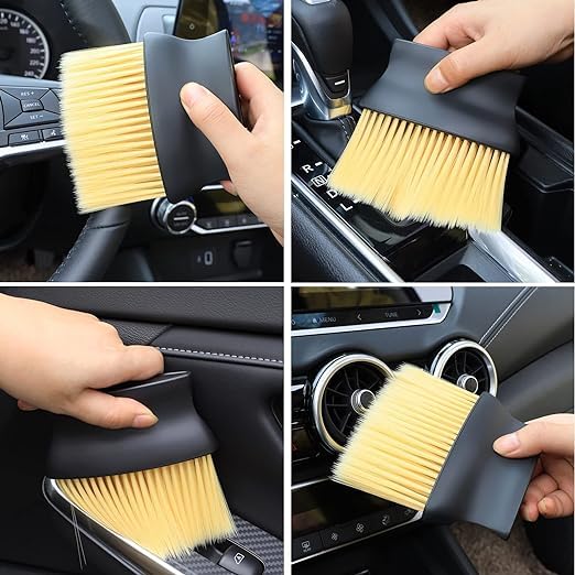Multipurpose Car Interior AC Vent Dashboard Dust Dirt Cleaning Brush Suitable For PC Laptop Keyboard