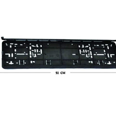 2pcs Car Number ABS Plastic Plate Frame Holder Front And Back