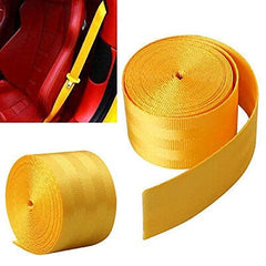 Car 3.6M Seat Belt Webbing Polyester Seat Lap Retractable Nylon Safety Strap