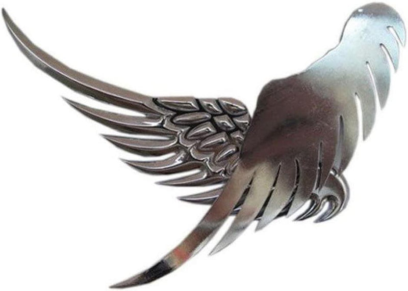 1 Pair 3D Angel Sticker Car Sticker Metal Style Decorative Car Stickers Car Styling Accessory