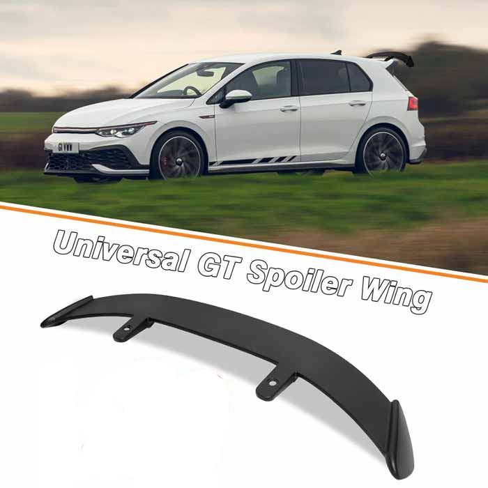 52Inch Universal Rear Spoiler Hatchback GT Style ABS Racing Spoiler Wing Lightweight Gloss Black