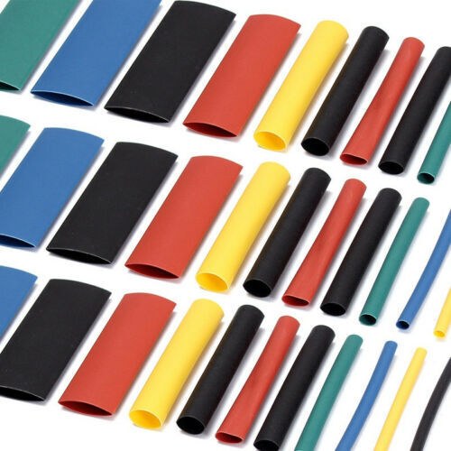530 PCS 2:1 Heat Shrink Tube Tubing Assorted Wrap Wire cable Insulated Sleeving