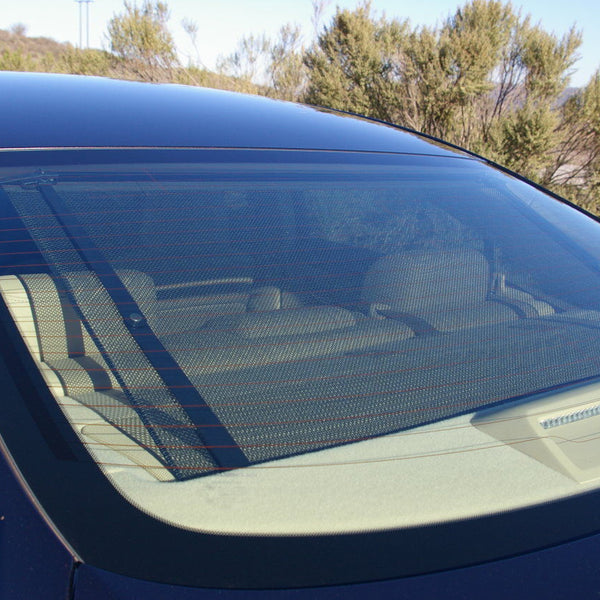 Universal Rear Window Roller Sunshade 90 CMS BLACK