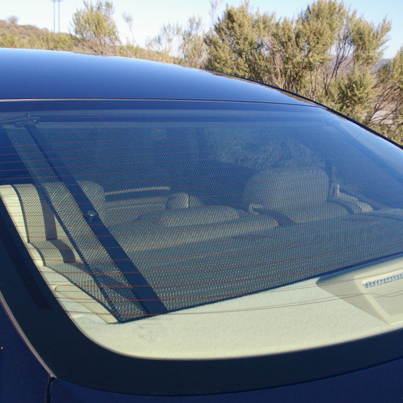 Universal Rear Window Roller Sunshade 90 CMS BLACK