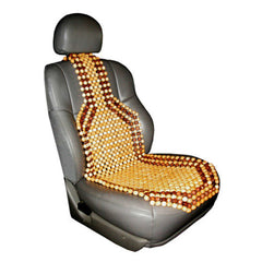 Premium Quality Car Wooden Bead Seat Cover For All Cars - 1 Pc