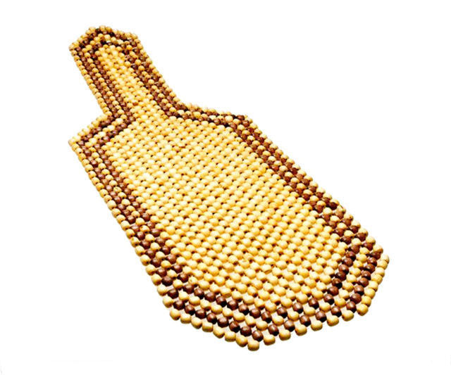 Premium Quality Car Wooden Bead Seat Cover For All Cars - 1 Pc
