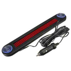 LED Display Programmable Electronic Moving Scrolling Message Sign Remote Control 12V - Red