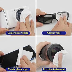 40 Pcs Streak Free & Anti Static Screen Cleaning Wipes Multipurpose Cleaner For TV, Laptop, Mobile, Tablet & Monitor