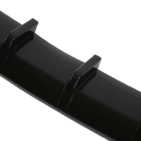 6 Fin Rear Diffuser, Aerodynamic Accessory Universal Improves Vehicle Stability Rear Bumper Spoiler for Car