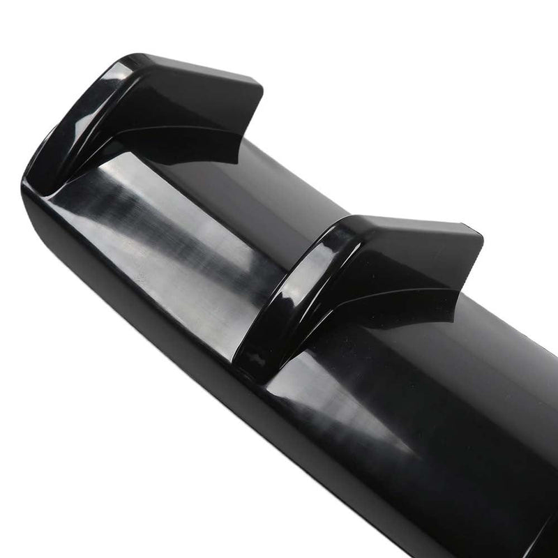 6 Fin Rear Diffuser, Aerodynamic Accessory Universal Improves Vehicle Stability Rear Bumper Spoiler for Car