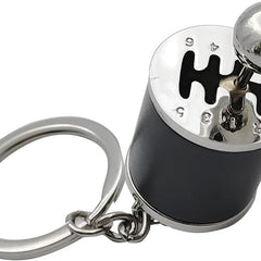 Car 6 Speed Gearbox Gear Shift Key Chain Ring Fob Keyring Racing Tuning Model