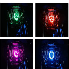 Crystal Shift knob Touch Activated Ultra LED Light Illuminated LED Gear Shift Knob Fits for Most Cars with Button-Less Operated Shifter