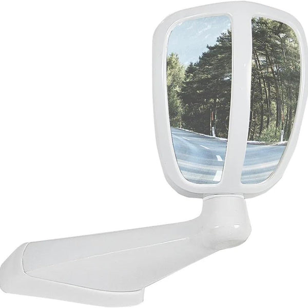 Car Bonnet Front Fender Rear Side Mirror Wide Angle View Mirror (Black) for Toyota Fortuner (Type-II) 2016-2020