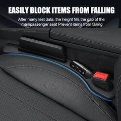 2 Pcs Car Seat Gap Filler EVA Car Seat Gap Organizer, Car Seat Gap Storage, Gap Filler Between Seat and Console Compatible