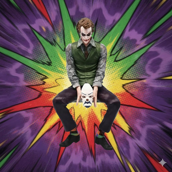 The Joker 15cm Premium Dashboard Figurine (With Removable Mask) For Car