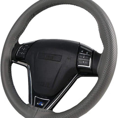 Universal Car PU Leatherite Steering Cover Sewable (Pack of 1 with Sewing Needle And Thread)