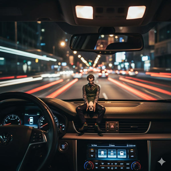 The Joker 15cm Premium Dashboard Figurine (With Removable Mask) For Car