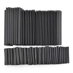 127 pcs Heat Shrink Polyolefin Tubing 2:1 Electrical Wire Connection Sleeve Cable Insulation Tube Kit (7 Sizes)