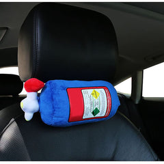 1pc NOS Nitrous Oxide Bottle Car Decor Headrest Cushion Creative Plush Pillow