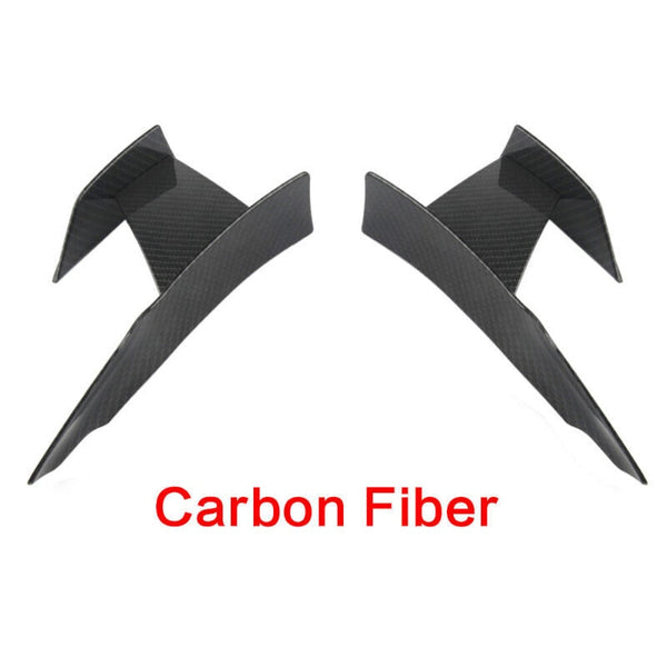 6Pcs Car Front Bumper Lip Splitter Fins Body Spoiler Canards Refit Gloss Black