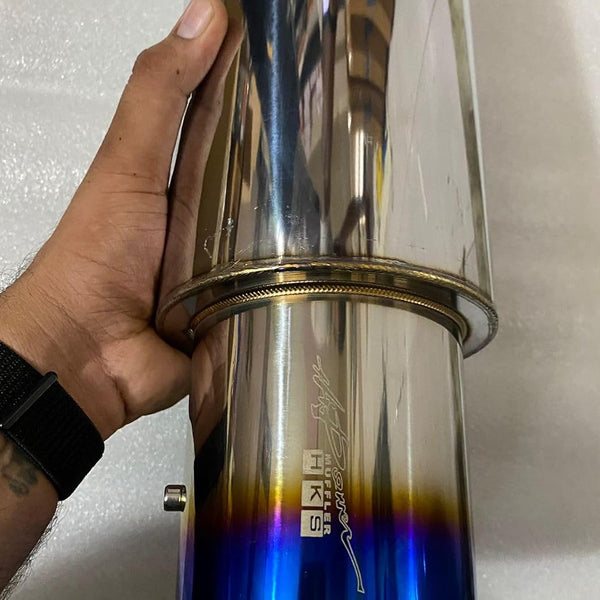 Car Exhaust Muffler Silencer with DB Killer Super Car Like Sound