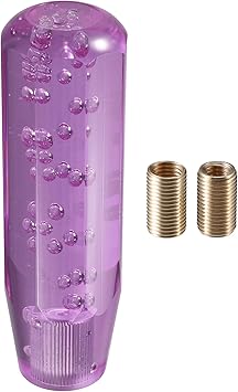 1pc Bubble Crystal Car Gear Shift Knob Manual Gear Stick Lever Knob